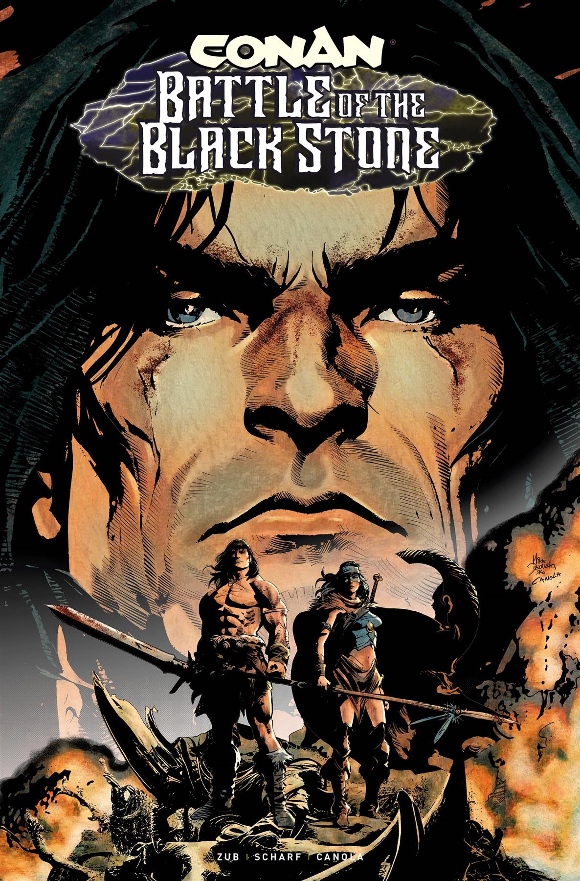 Conan Barbarian Battle Blackstone #4 Cvr C Deodato Titan Comics Comic Book 2024