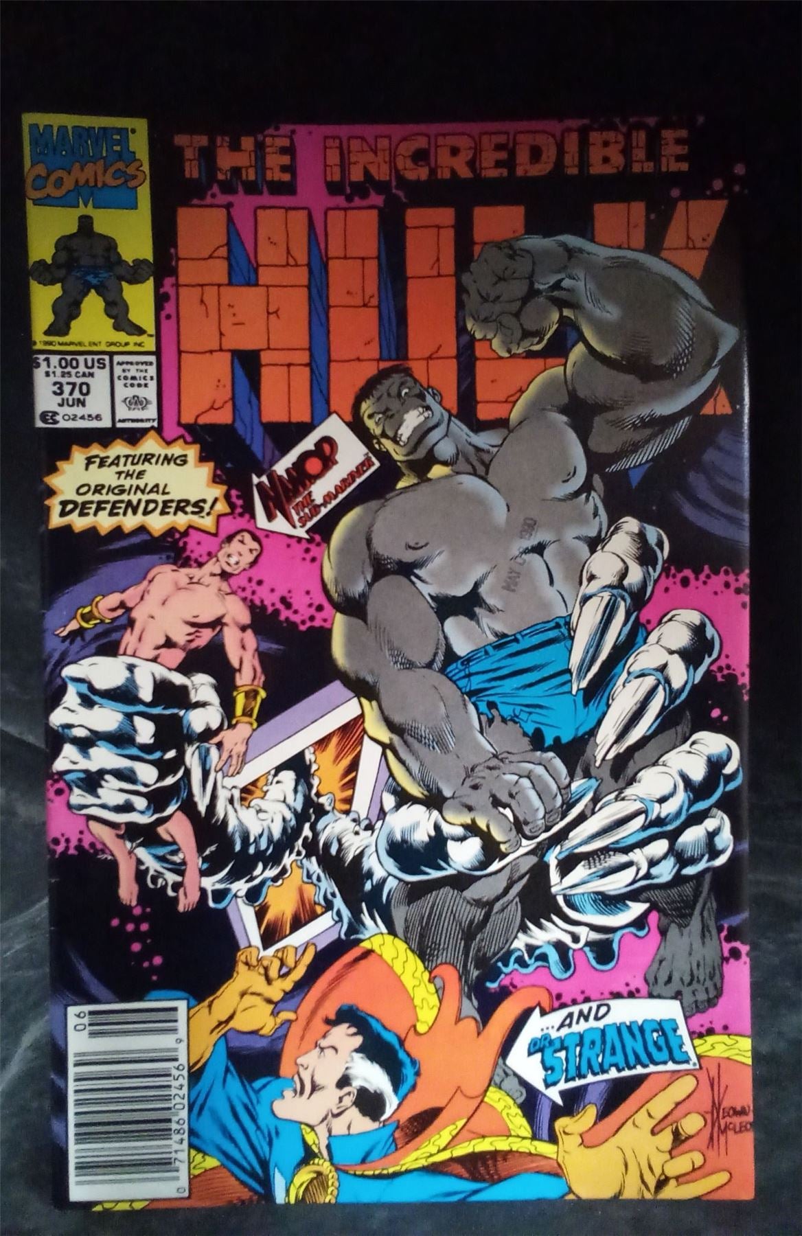 The Incredible Hulk #370 1990 Marvel Comic Book