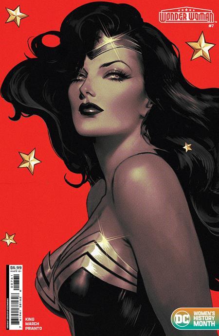Wonder Woman #7 Cvr D Sozomaika Womens History Month Card Stock Var DC Comics Comic Book
