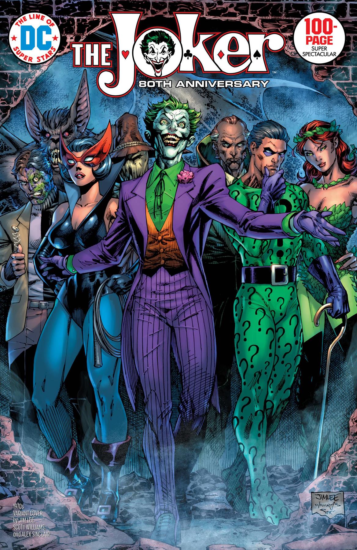 Joker 80th Anniv 100 Page Super Spect #1 (1970s Jim Lee Var Ed) DC Comics Comic Book 2020