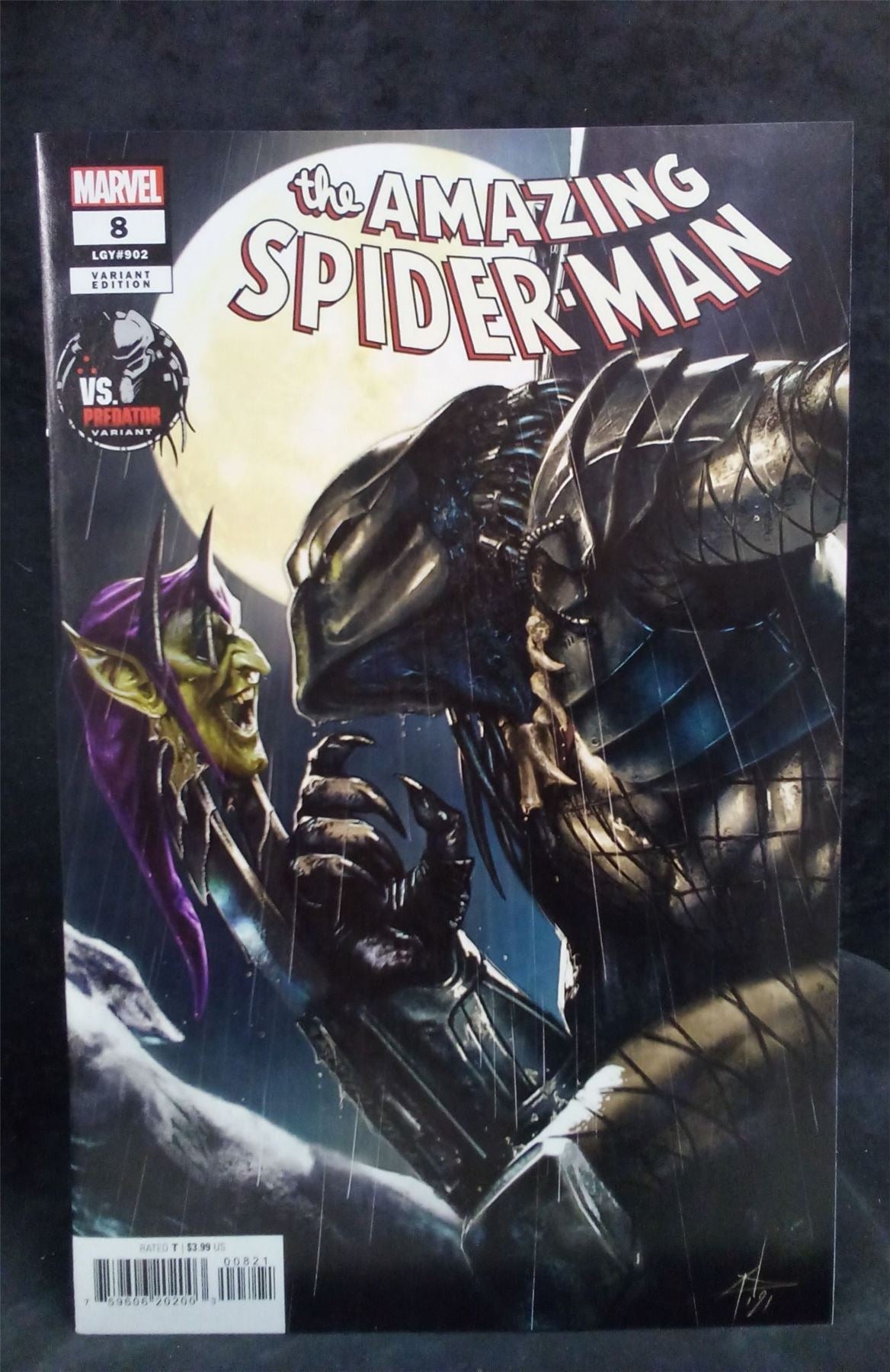 The Amazing Spider-Man #8 Dell'Otto Cover 2022 Marvel Comics Comic Book