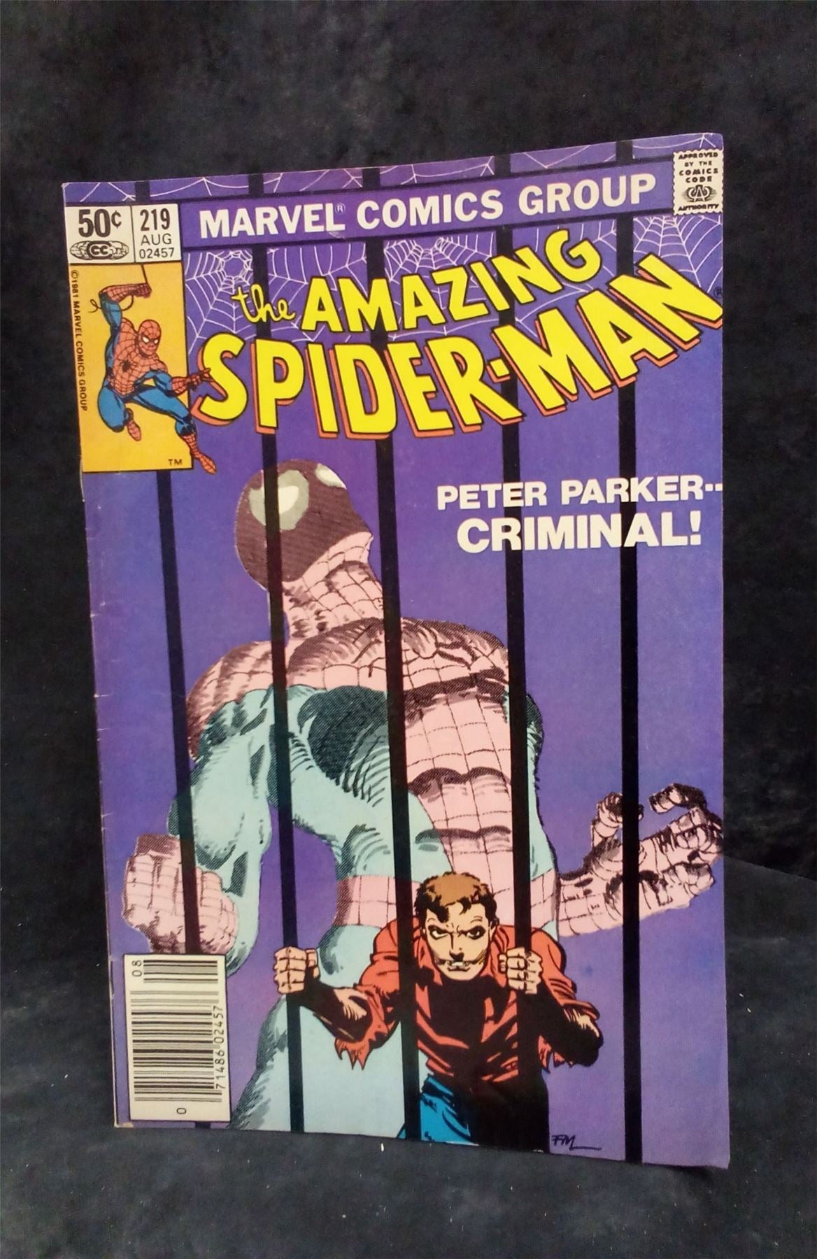 The Amazing Spider-Man #219 1981 Marvel Comics Comic Book