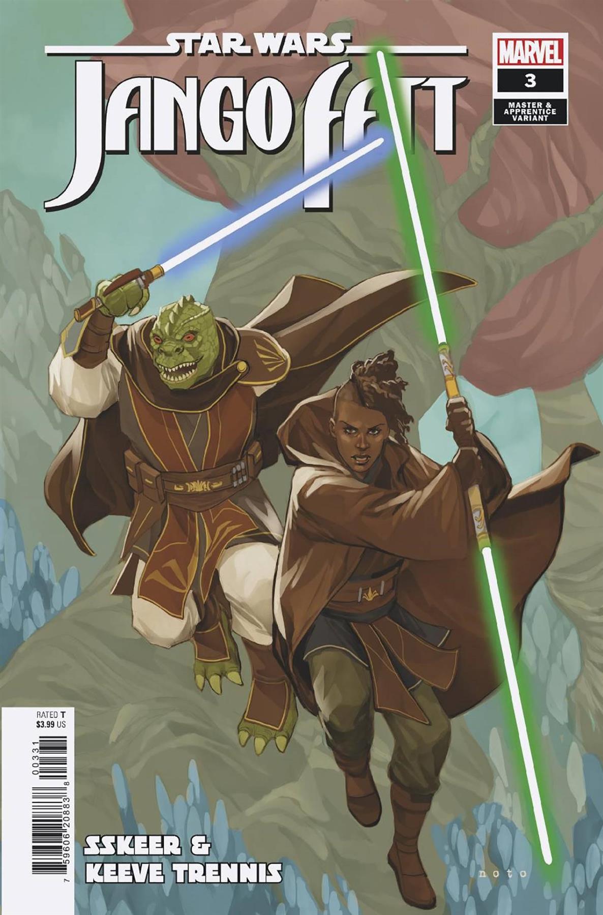 Star Wars Jango Fett #3 Phil Noto Master Apprentice Var (Phil Noto Master Apprentice Var) Marvel Prh Comic Book 2024