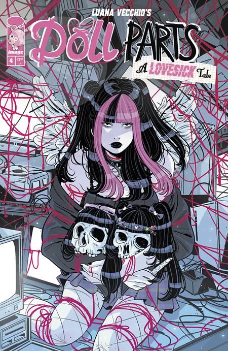 Doll Parts A Lovesick Tale #4 (Of 4) Cvr A Luana Vecchio (Mr) Image Comics Comic Book