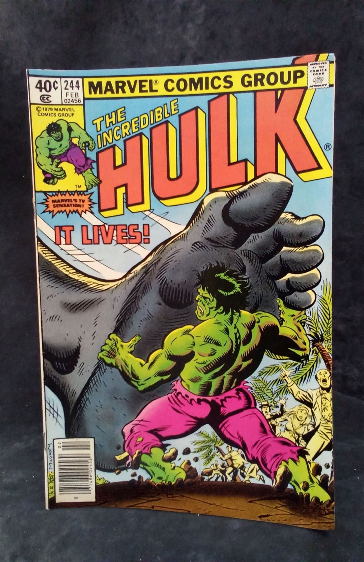 The Incredible Hulk #244 Direct Edition 1980 Marvel Comics Comic Book