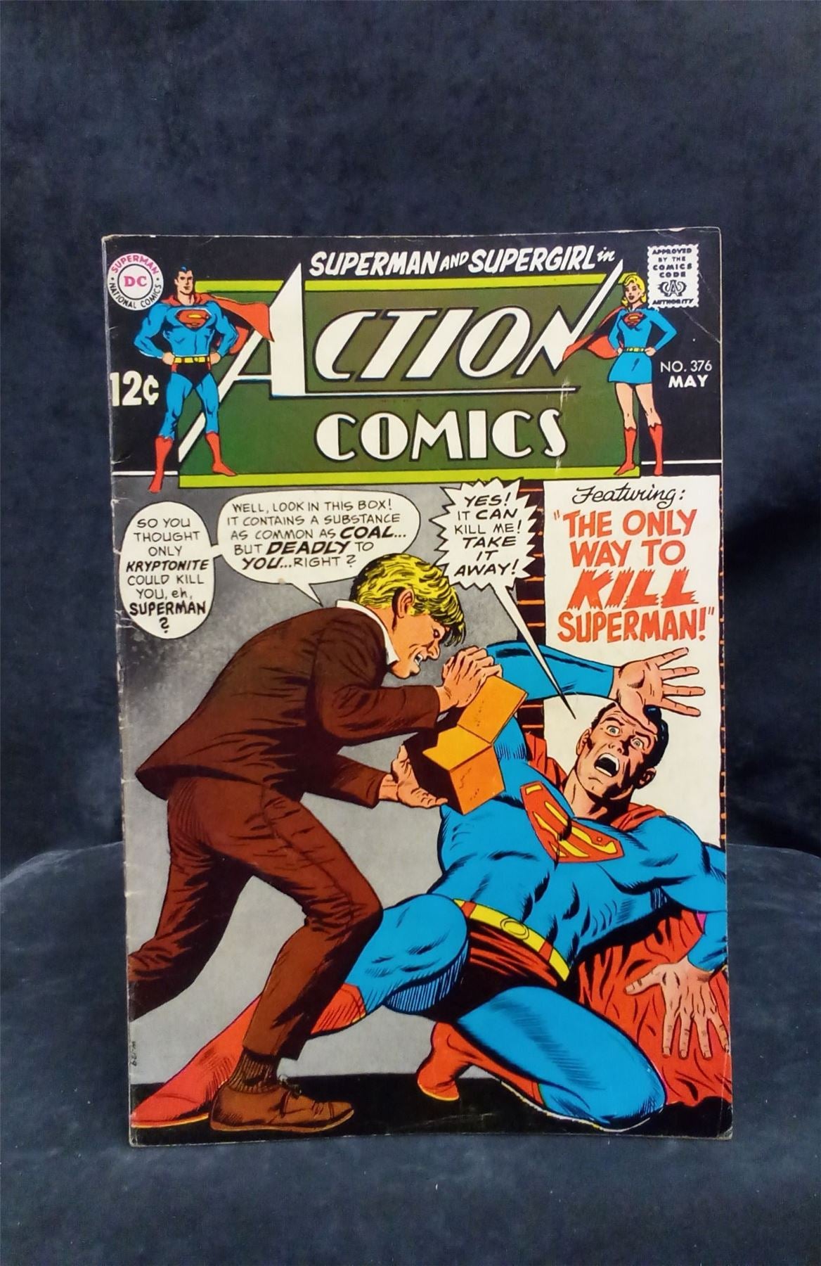 Action Comics #376 1969 DC Comics Comic Book