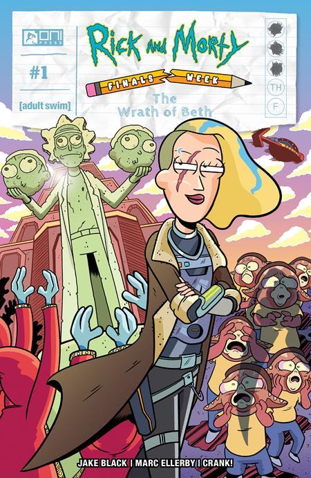 Rick And Morty Finals Week The Wrath Of Beth #1 Cvr A Marc Ellerby Oni Press Comic Book
