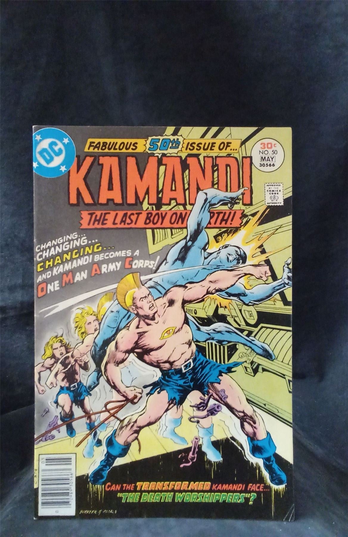 Kamandi, The Last Boy on Earth #50 1977 DC Comics Comic Book