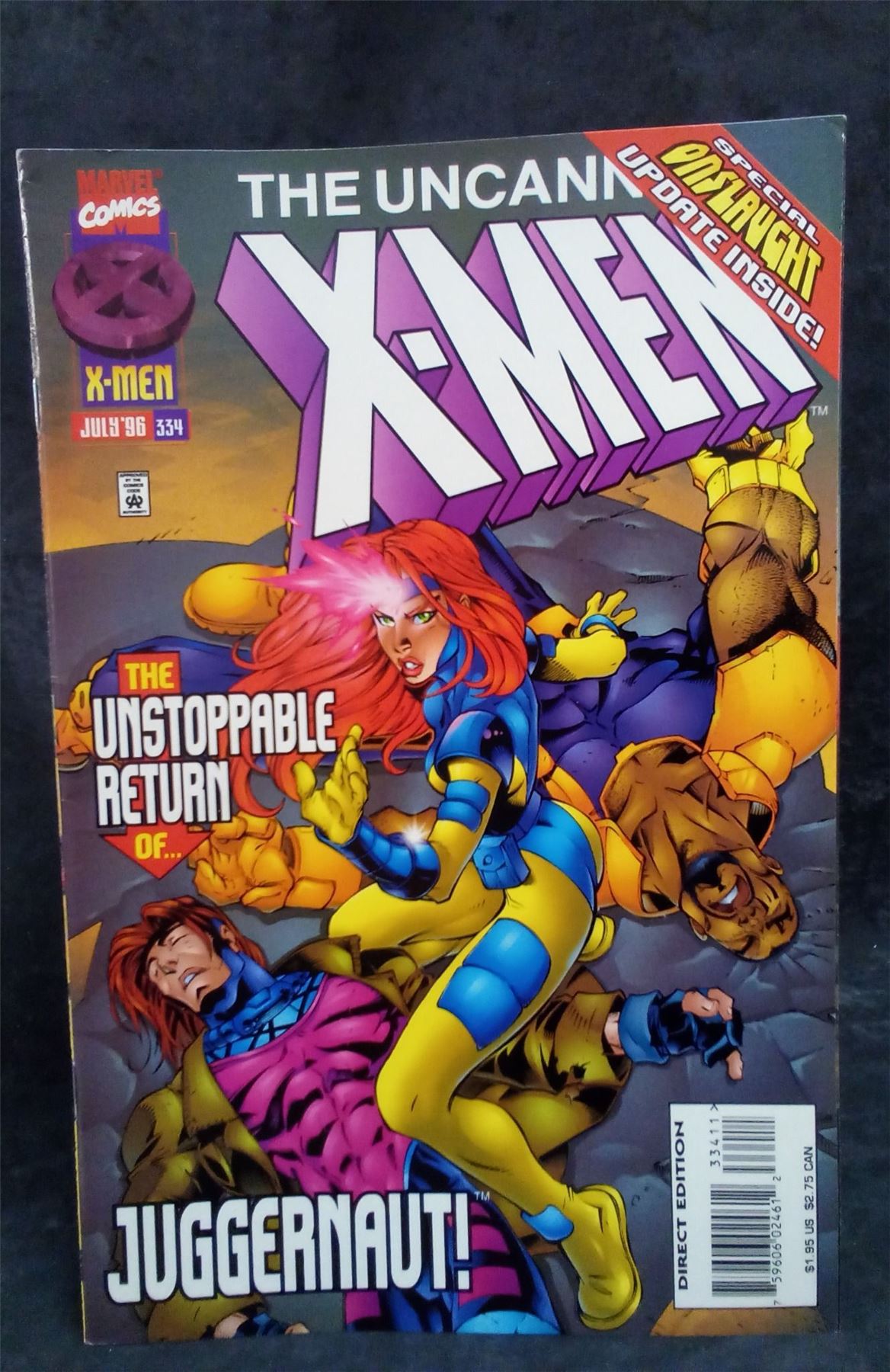 The Uncanny X-Men #334 1996 Marvel Comics Comic Book