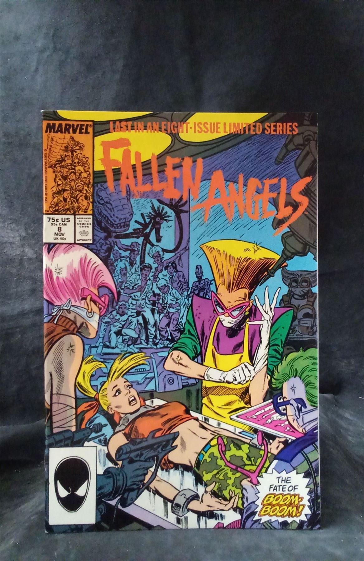 Fallen Angels #8 1987 Marvel Comics Comic Book