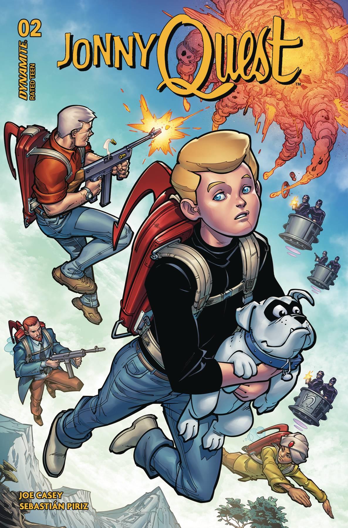 Jonny Quest #2 Cvr A Hardin Dynamite Comic Book