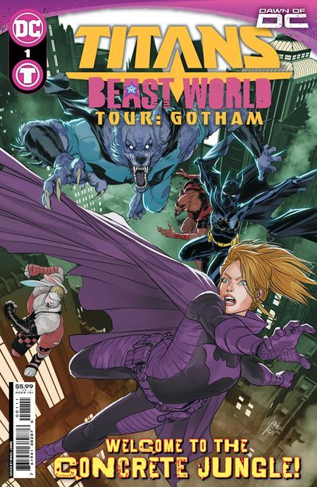 Titans Beast World Tour Gotham #1 (one Shot) Cvr A Mikel Janin DC Comics Comic Book