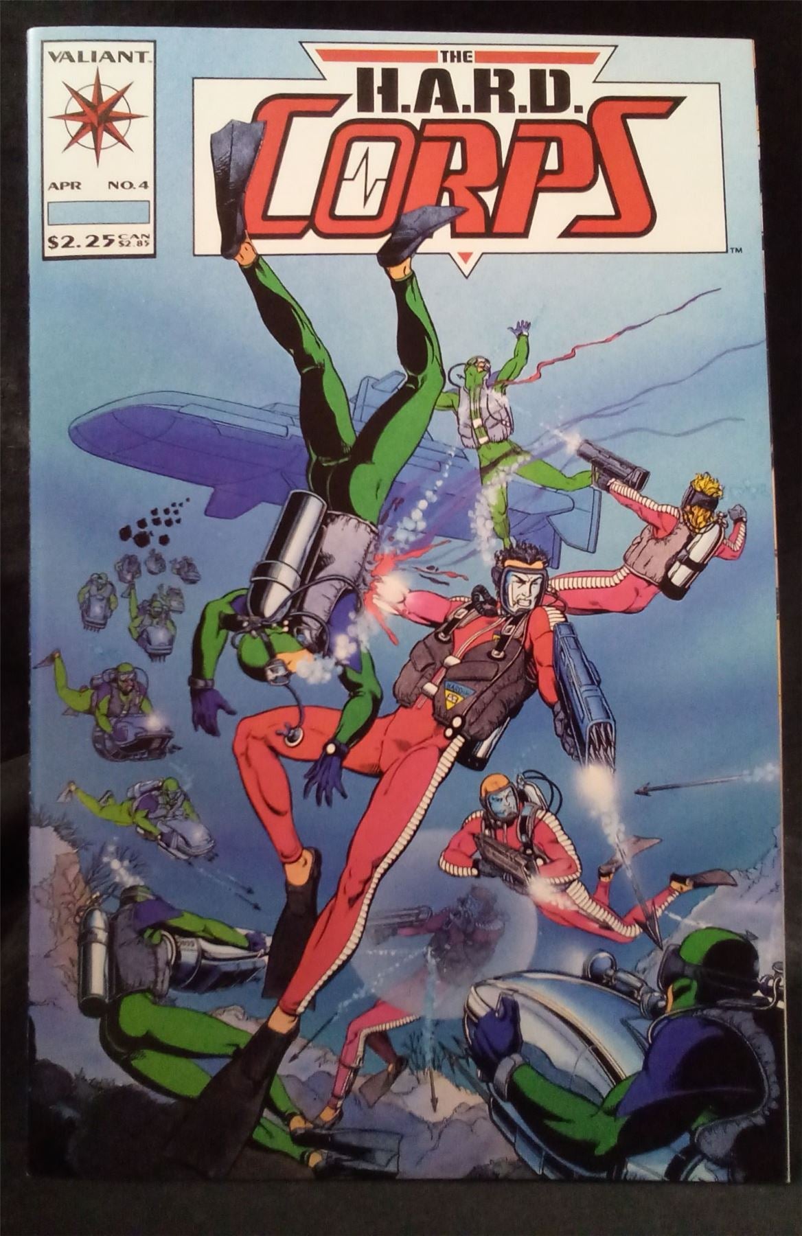 The H.A.R.D. Corps #4 1993 valiant Comic Book