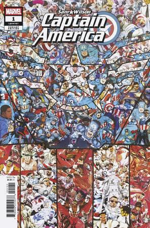 Sam Wilson Captain America #1 Mister Garcin Var Marvel Prh Comic Book 2025