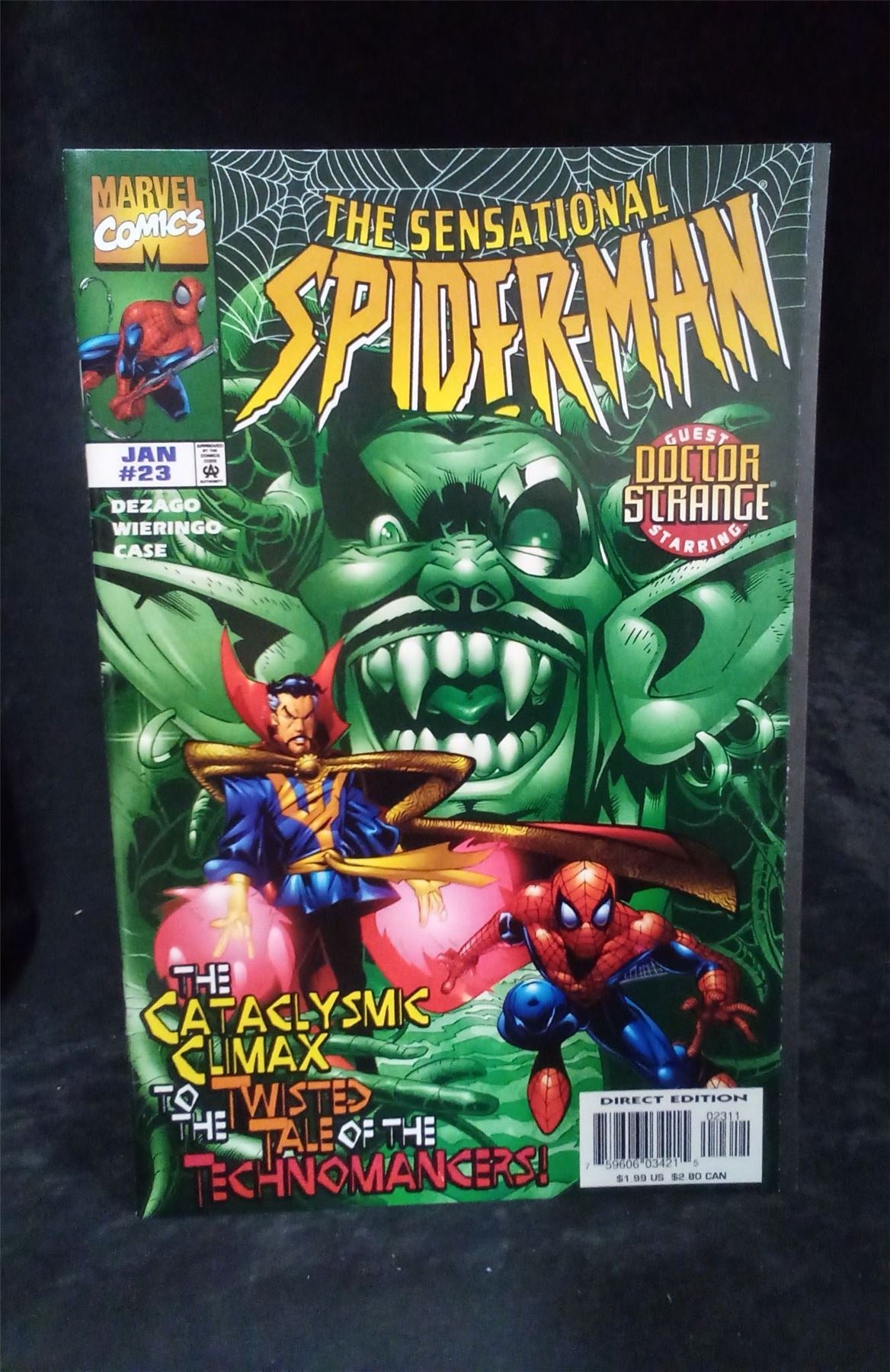 The Sensational Spider-Man #23 Direct Edition 1997 Marvel Comics Comic Book