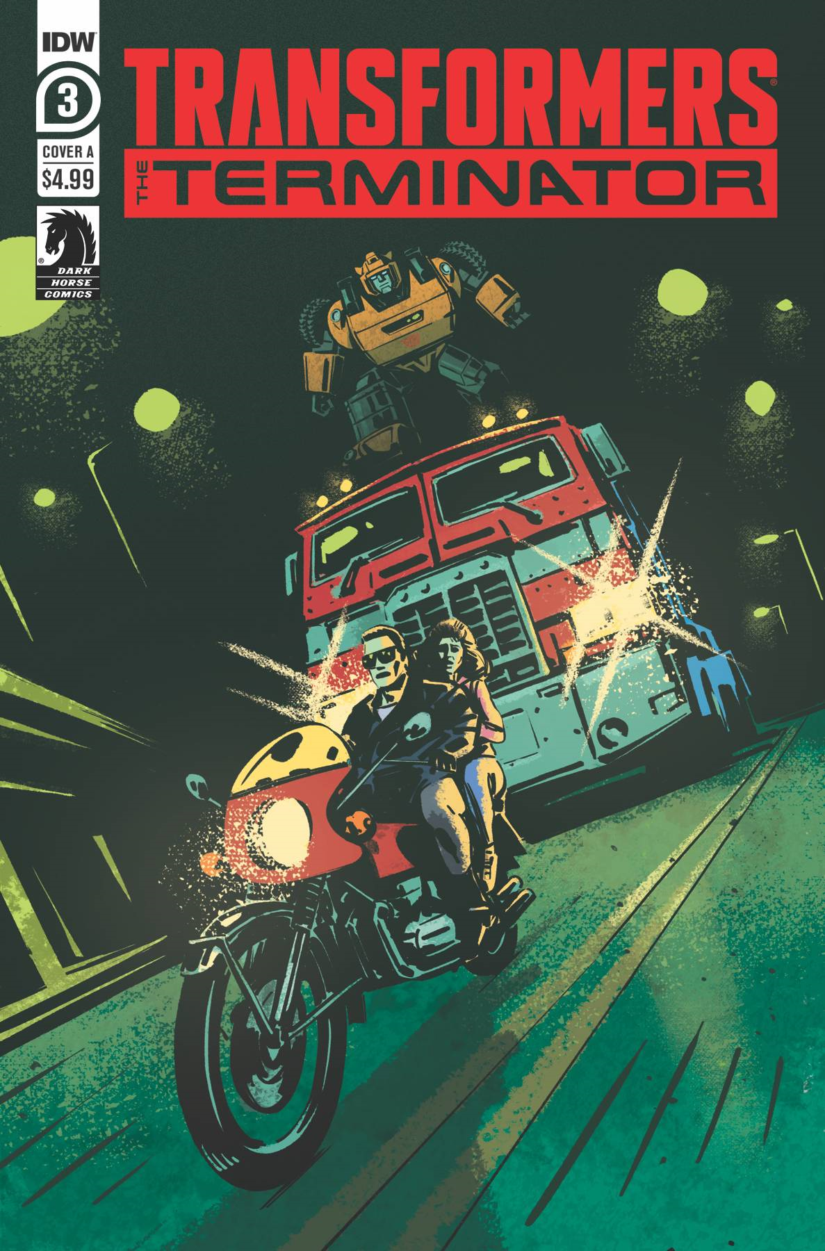 Transformers Vs Terminator #3 (Cvr A Fullerton) Idw Publishing Comic Book 2020