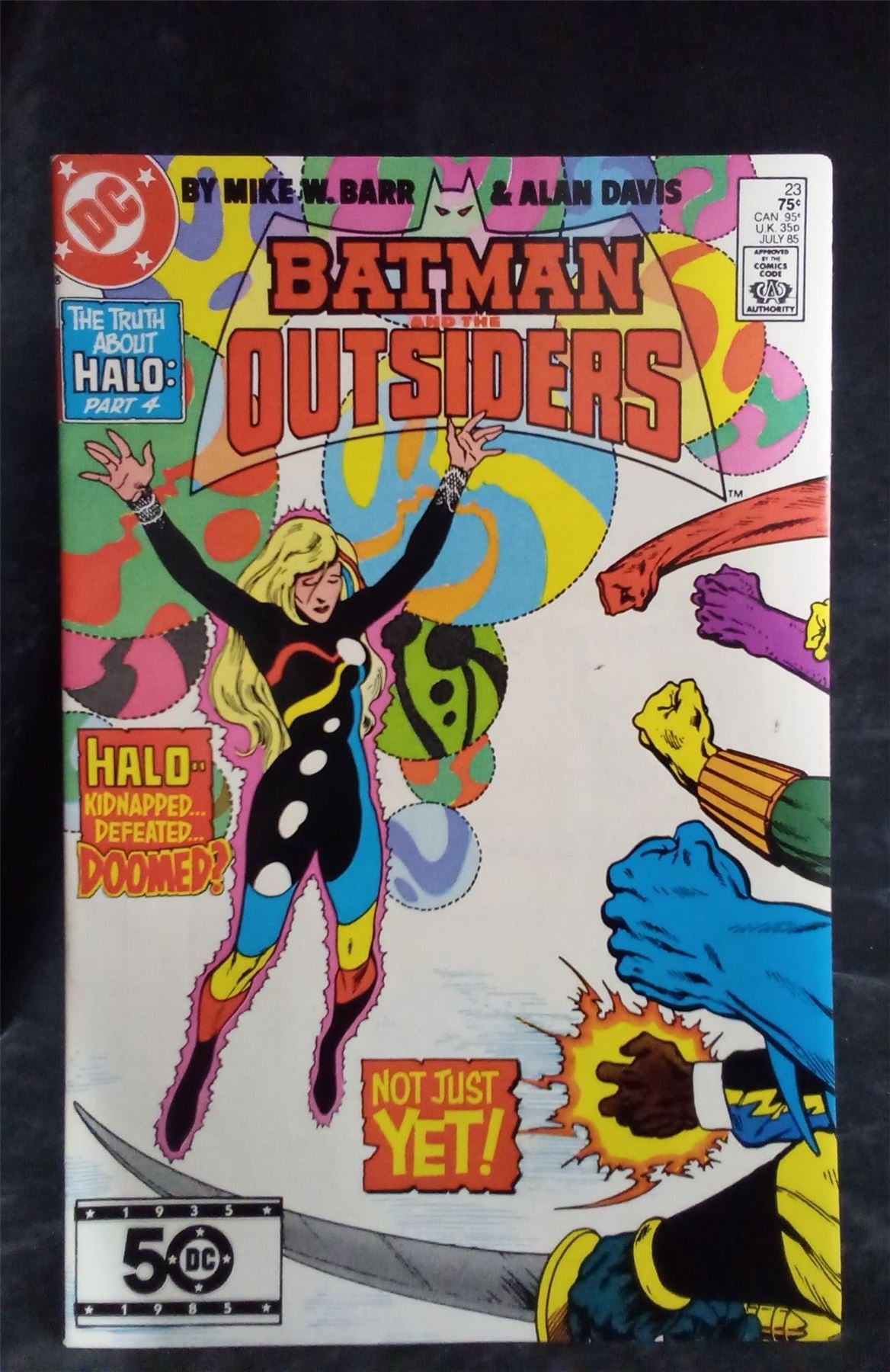 Batman and the Outsiders #23 1985 DC Comics Comic Book