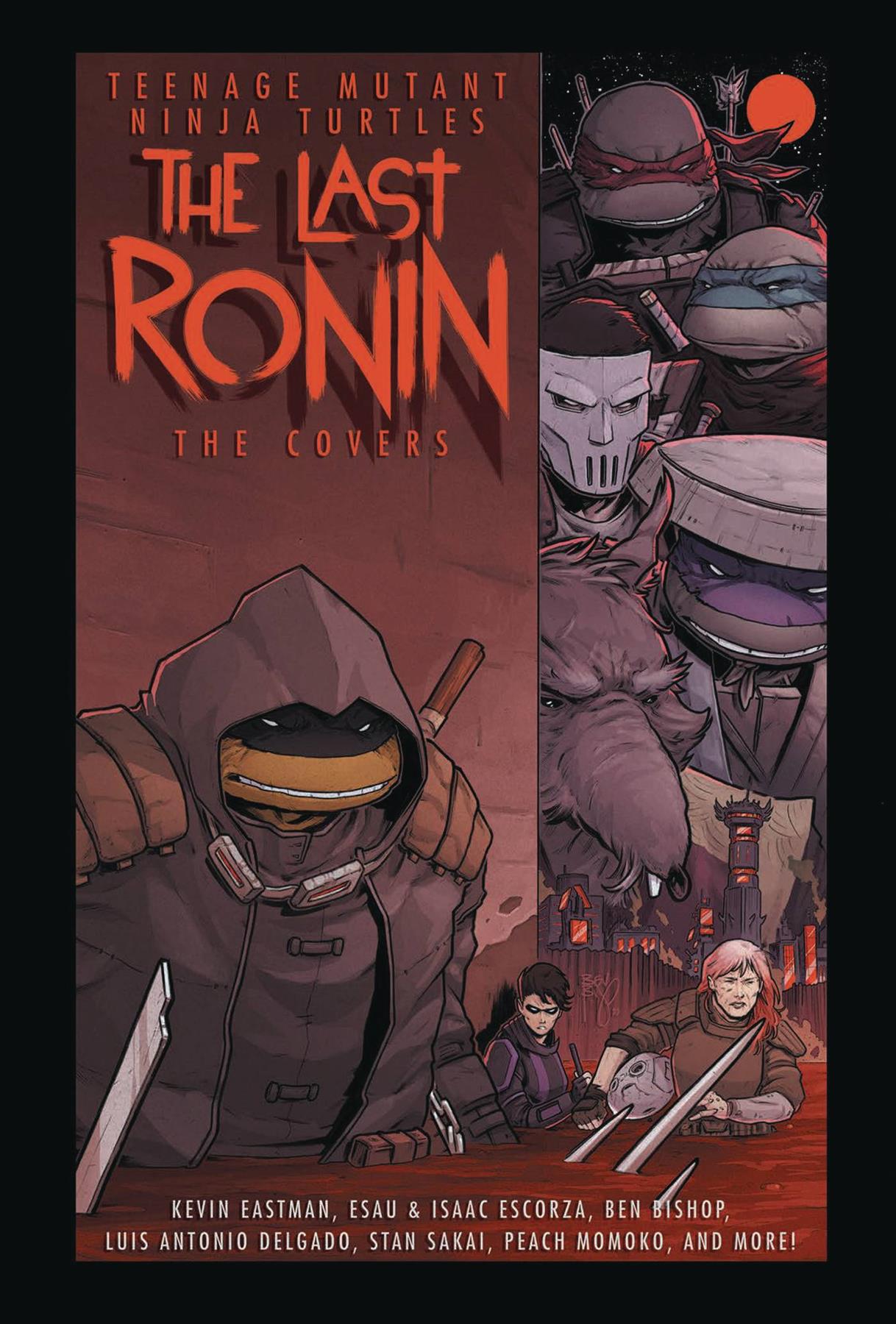 Teenage Mutant Ninja Turtles Hc Last Ronin The Covers Idw-prh Comic Book