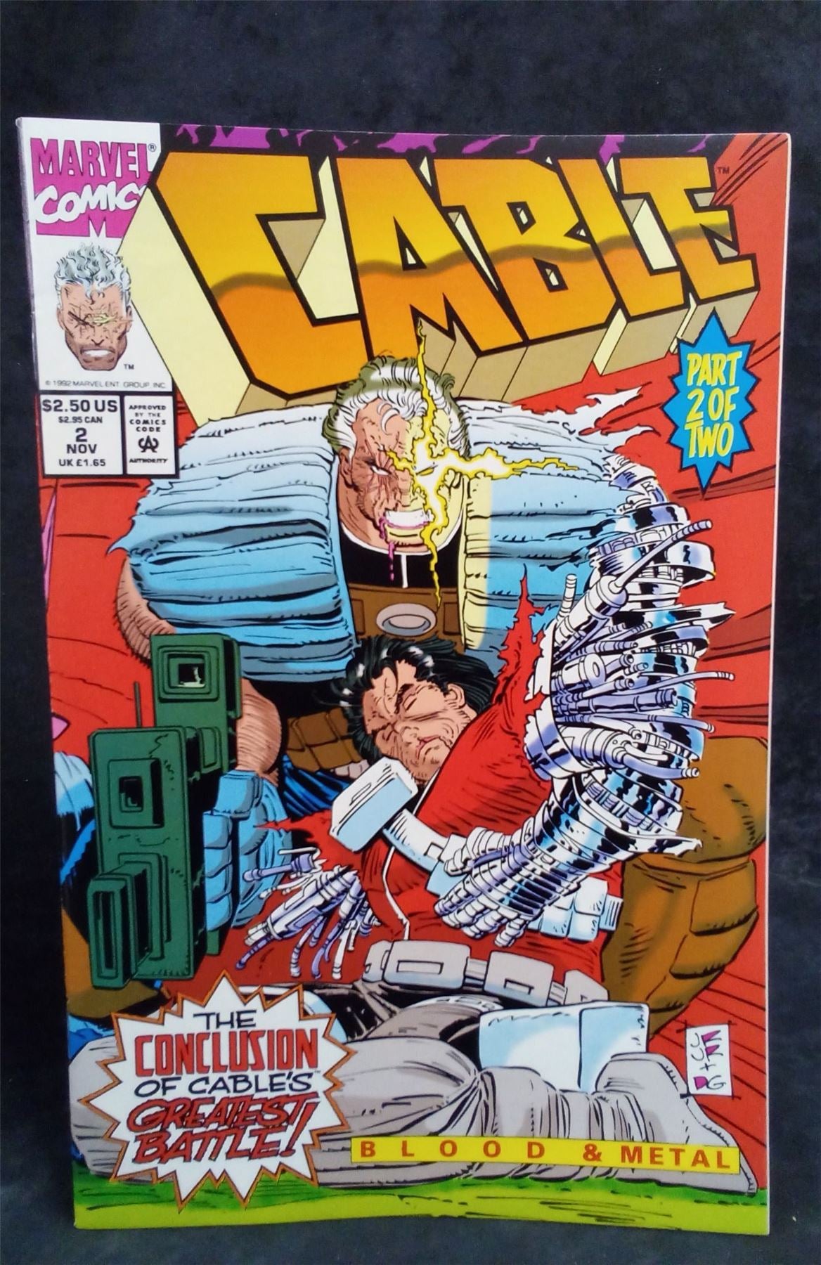 Cable #2 1992 Marvel Comics Comic Book