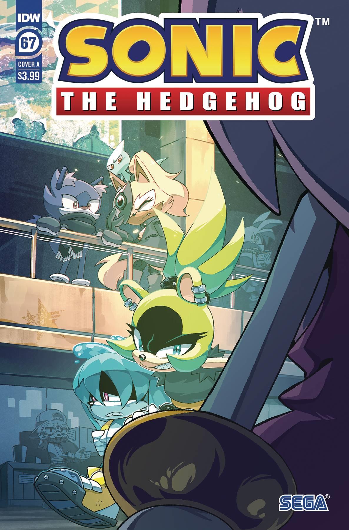 Sonic The Hedgehog #67 Cvr A Arq Idw-prh Comic Book