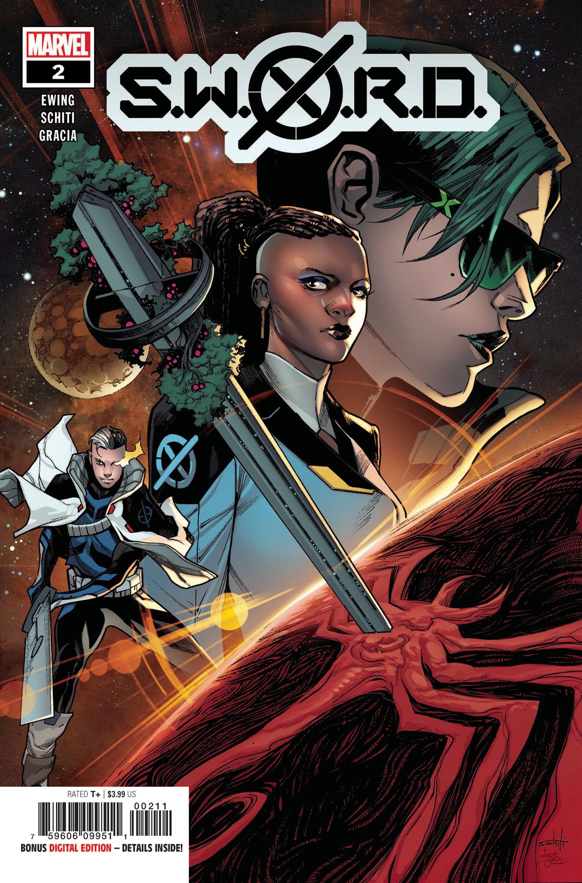 Sword #2 Kib Marvel Comics Comic Book