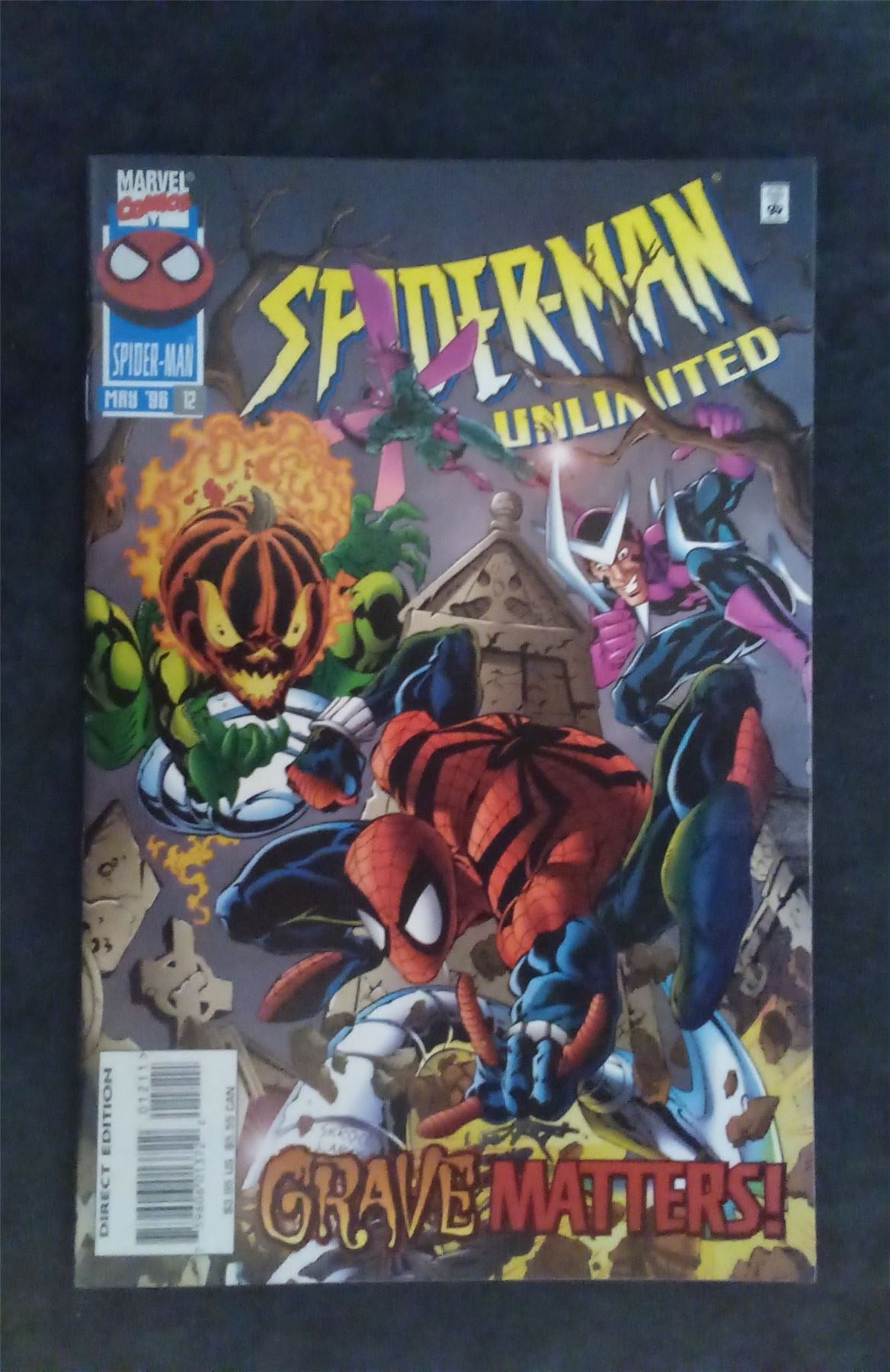 Spider-Man Unlimited #12 1996 marvel Comic Book