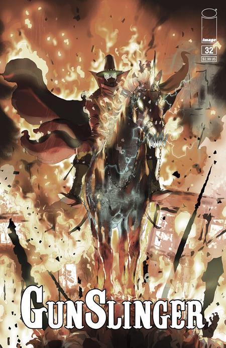 Gunslinger Spawn #32 Cvr B Keron Grant Var Image Comics Comic Book