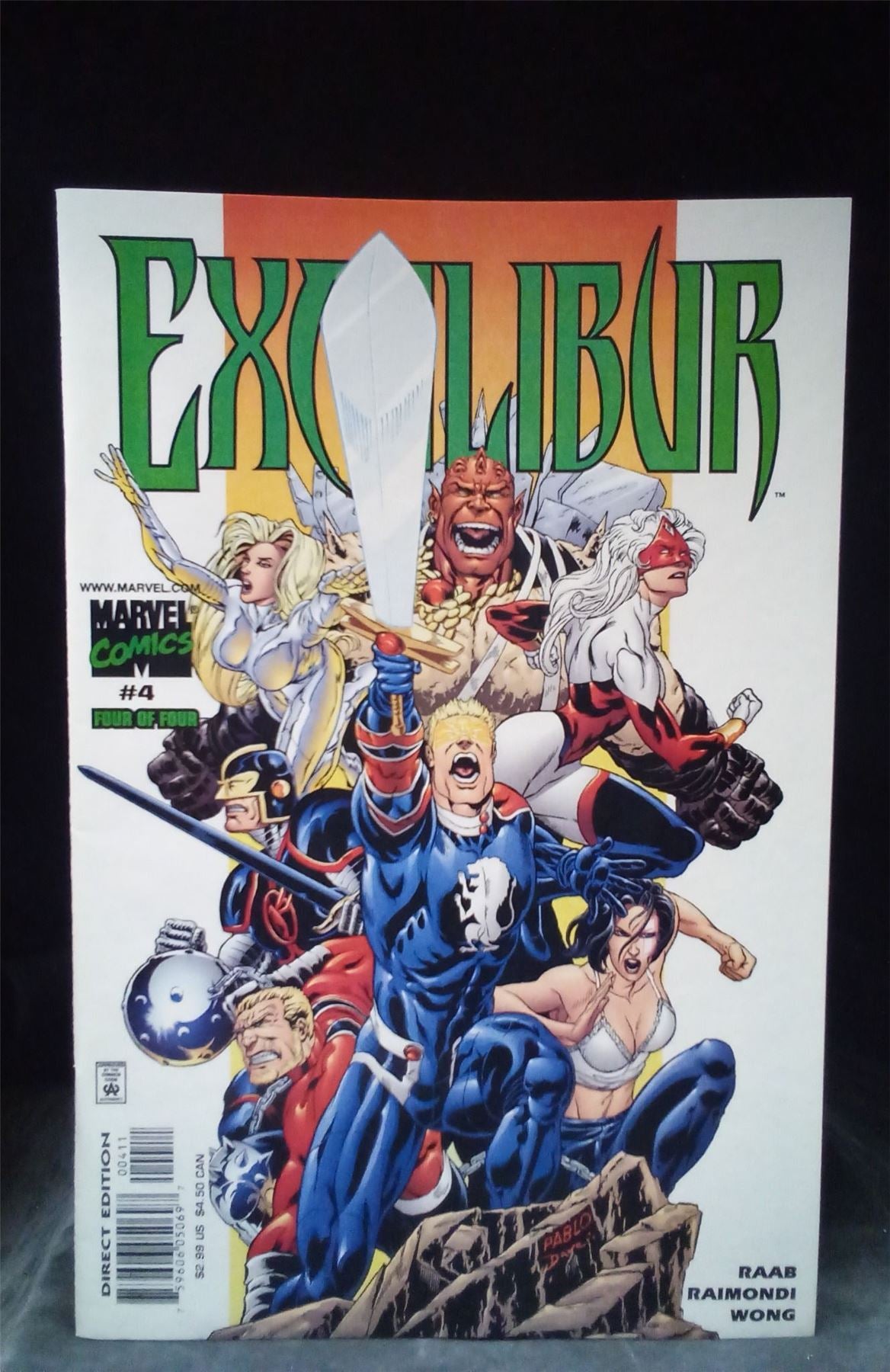 Excalibur #4 2001 Marvel Comics Comic Book