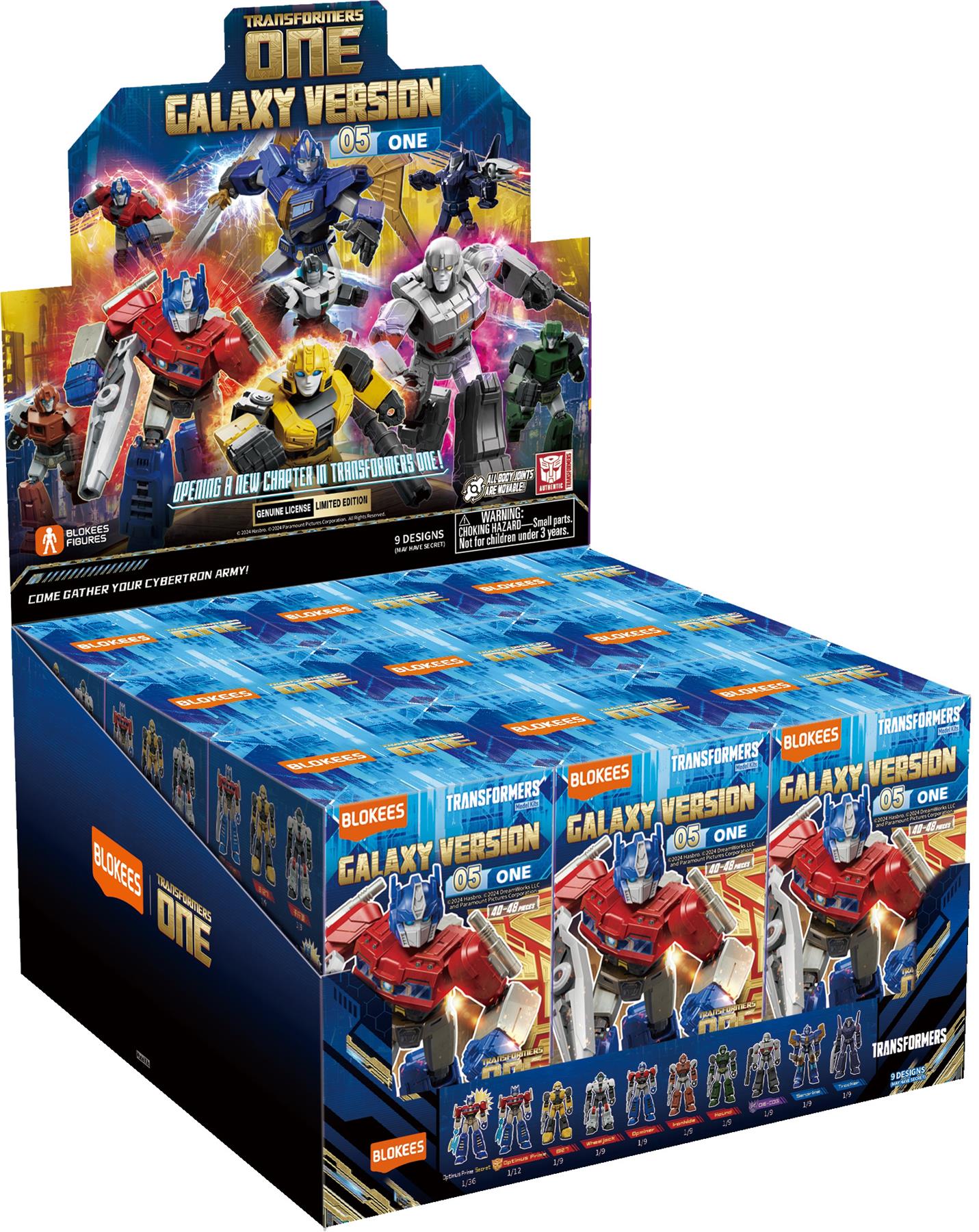 Blokees Transformers Galaxy Ver 5 Blind Box Mini Mini Model Blind Box