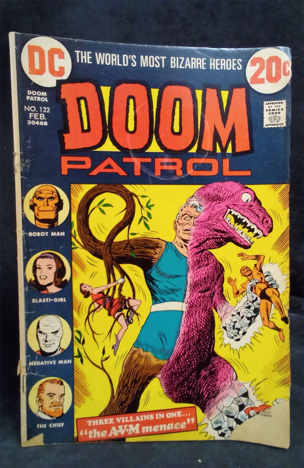 Doom Patrol #122 1973 DC Comics Comic Book