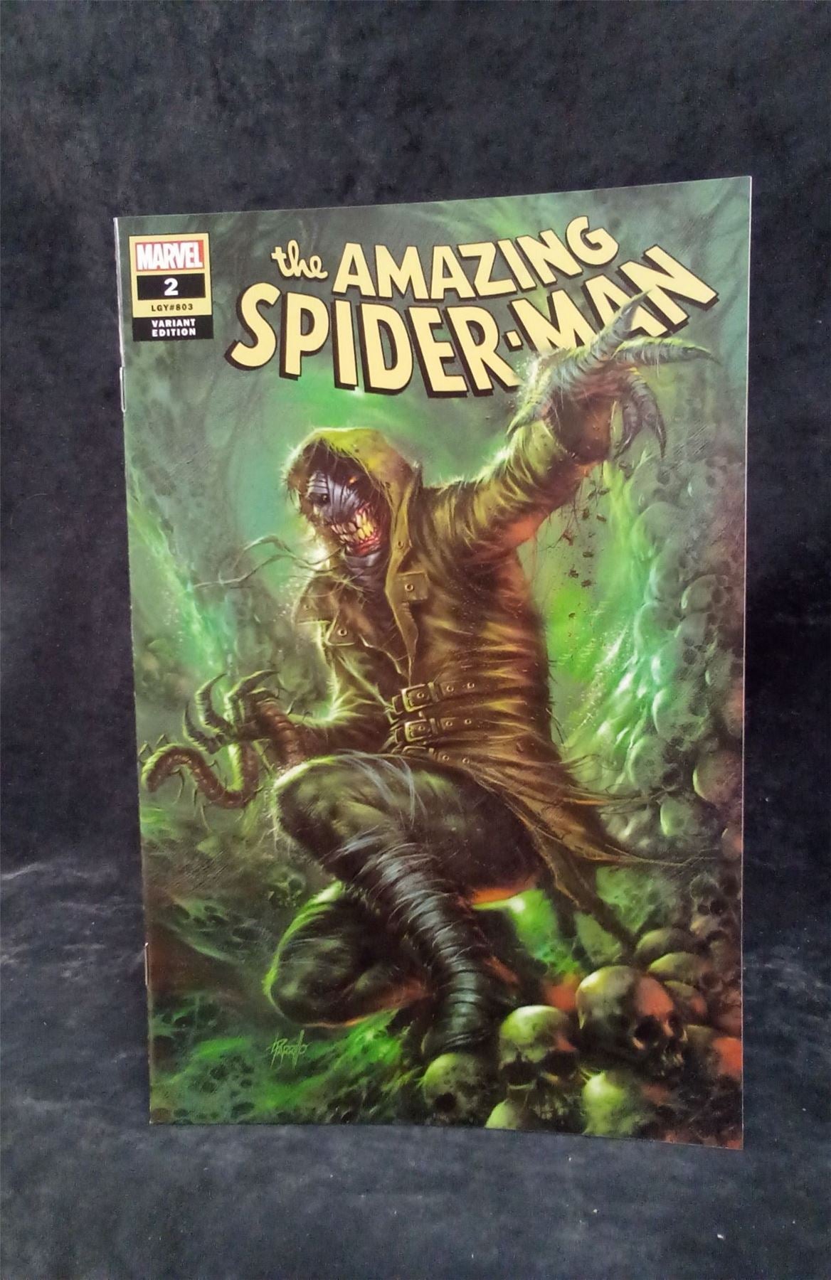 The Amazing Spider-Man #2 ComicXposure Parrillo Exclusive Trade Cover 2018 Marvel Comics Comic Book