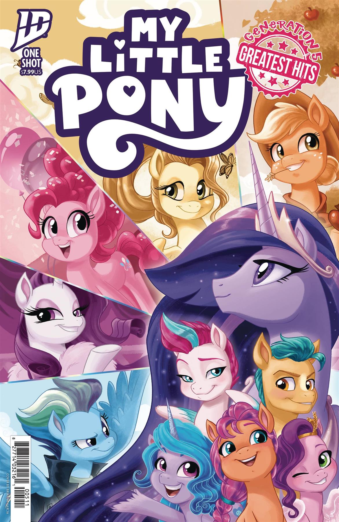 My Little Pony Generation 5 Greatest Hits Oneshot Cvr A Idw-prh Comic Book 2025