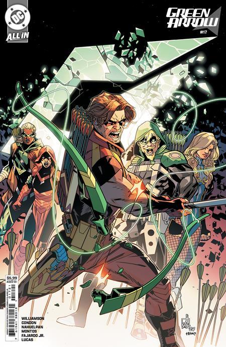Green Arrow #17 Cvr B Sean Izaakse Card Stock Var DC Comics Comic Book