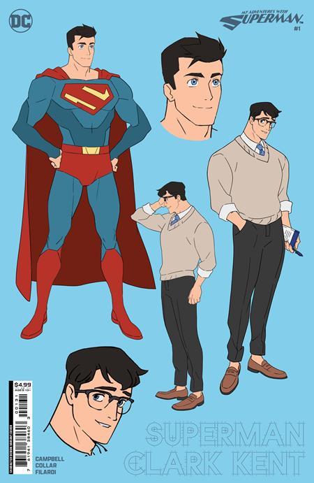 My Adventures With Superman #1 (of 6) Cvr C Character Design Card Stock Var DC Comics Comic Book