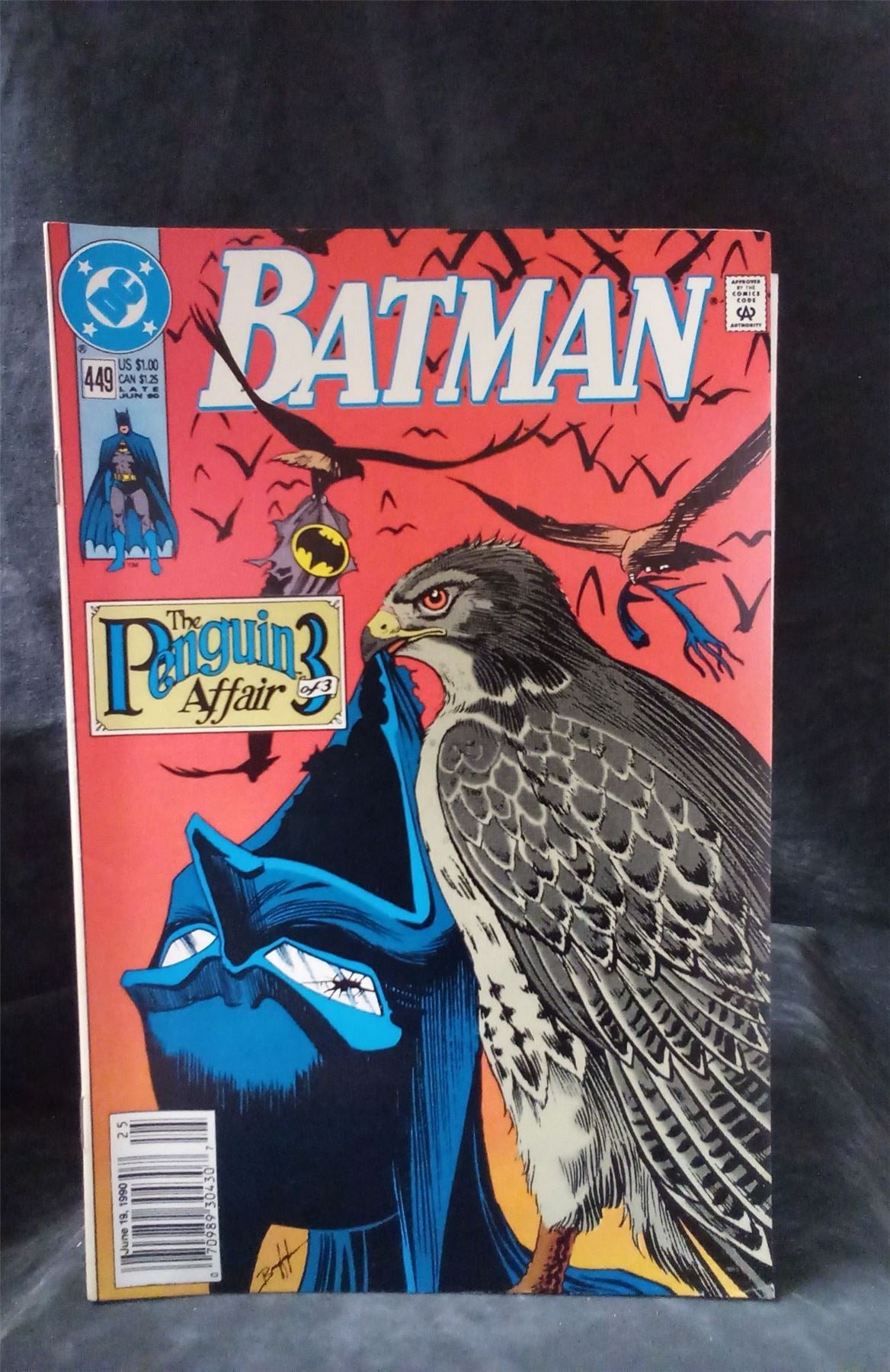 Batman #449 1990 DC Comics Comic Book