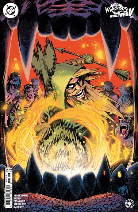 Dc Vs Vampires World War V #3 (of 12) Cvr C Daniel Bayliss Card Stock Var DC Comics Comic Book