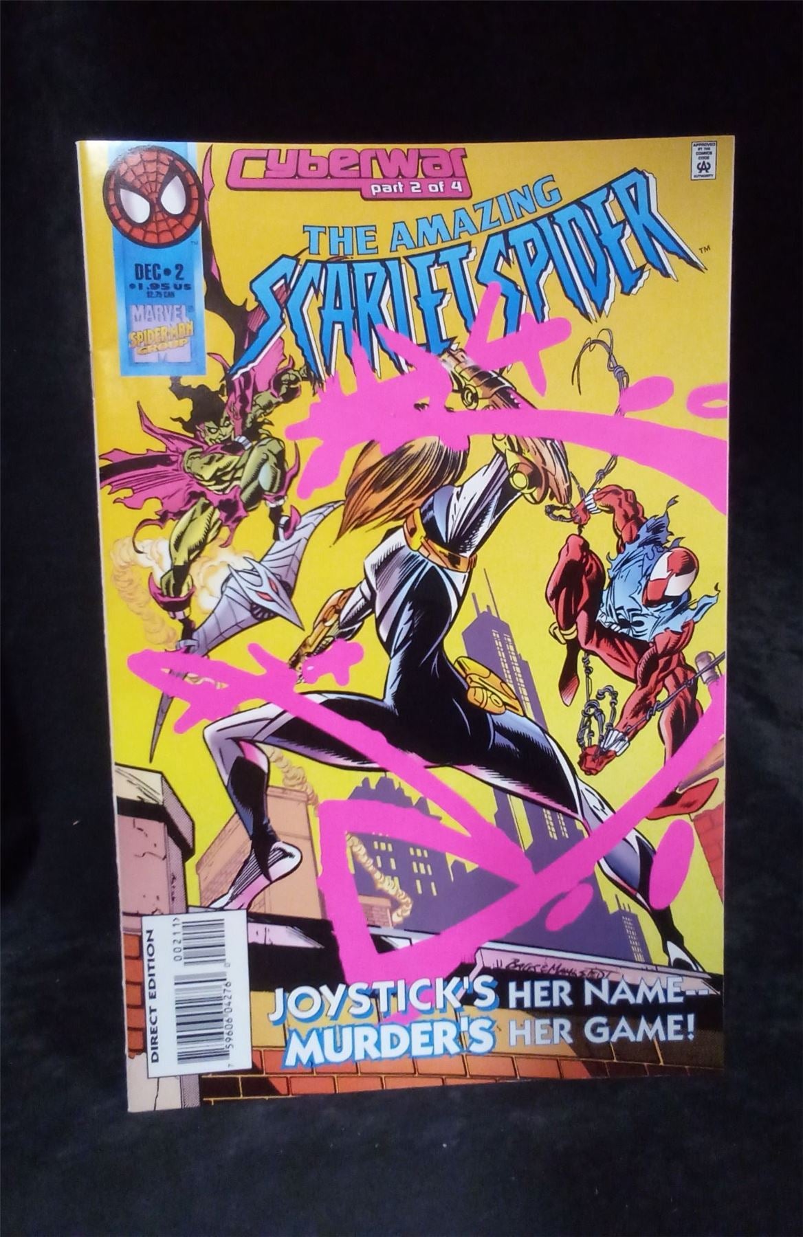 The Amazing Scarlet Spider #2 1995 Marvel Comics Comic Book