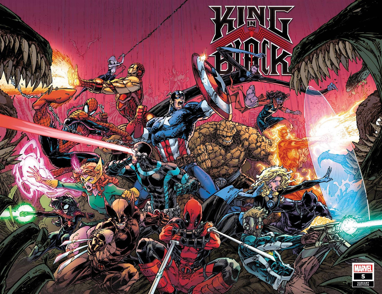 King In Black #5 (Booth Wraparound Var) Marvel Comics Comic Book 2021