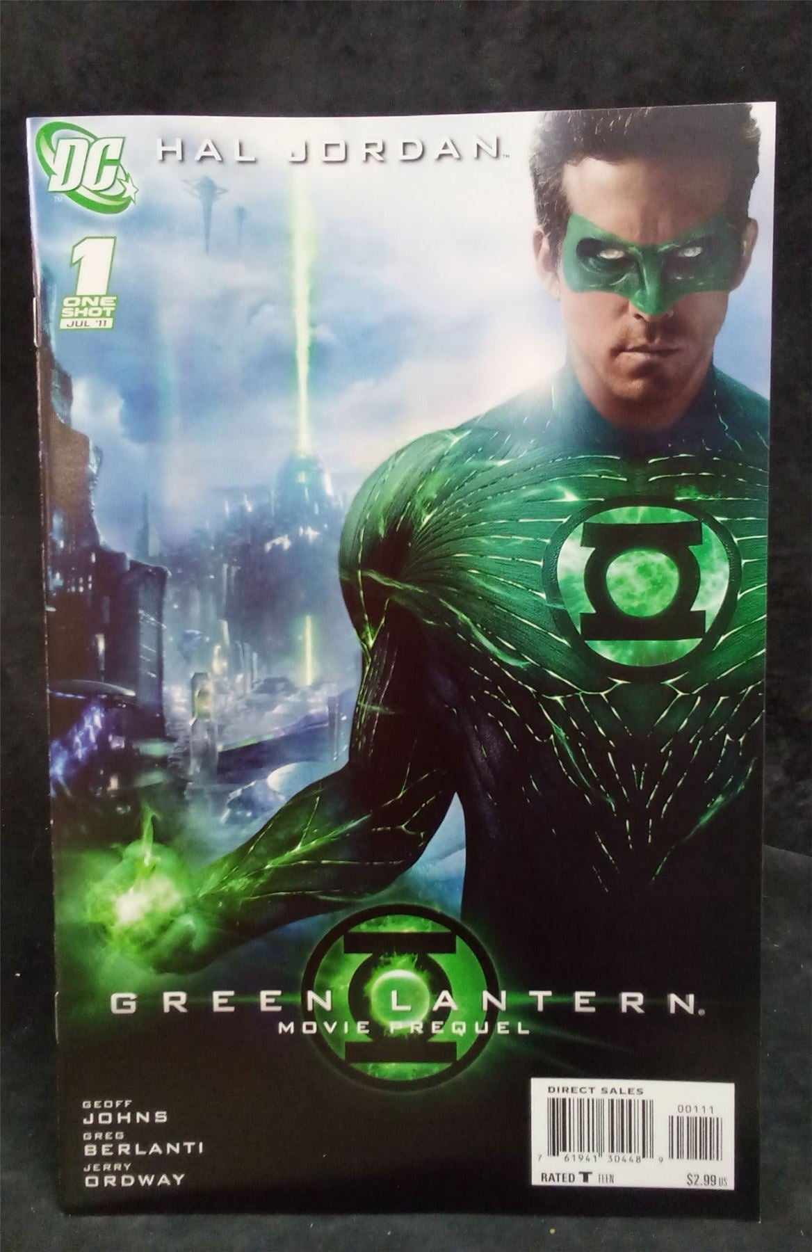 Green Lantern Movie Prequel: Hal Jordan 2011 DC Comics Comic Book