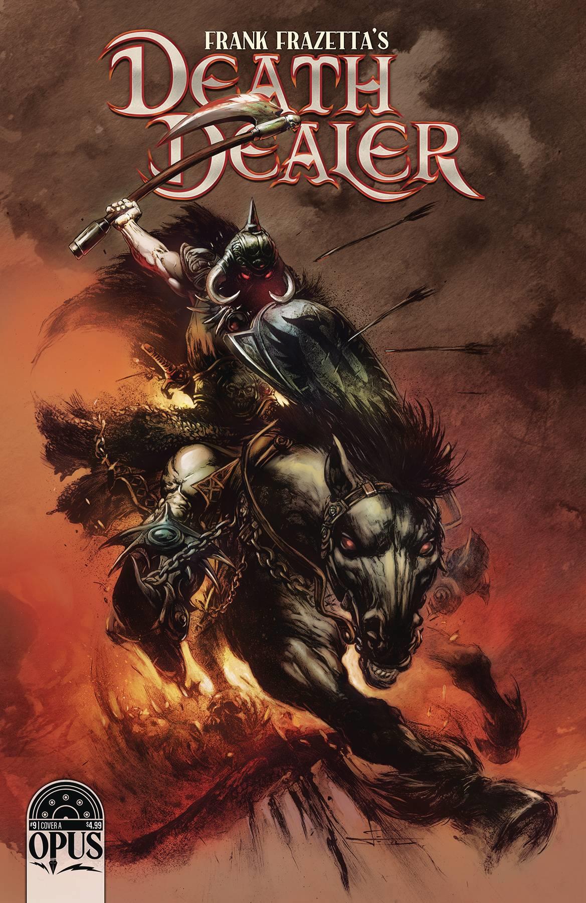 Frank Frazetta Death Dealer #9 Cvr A Manco Opus Comics Comic Book
