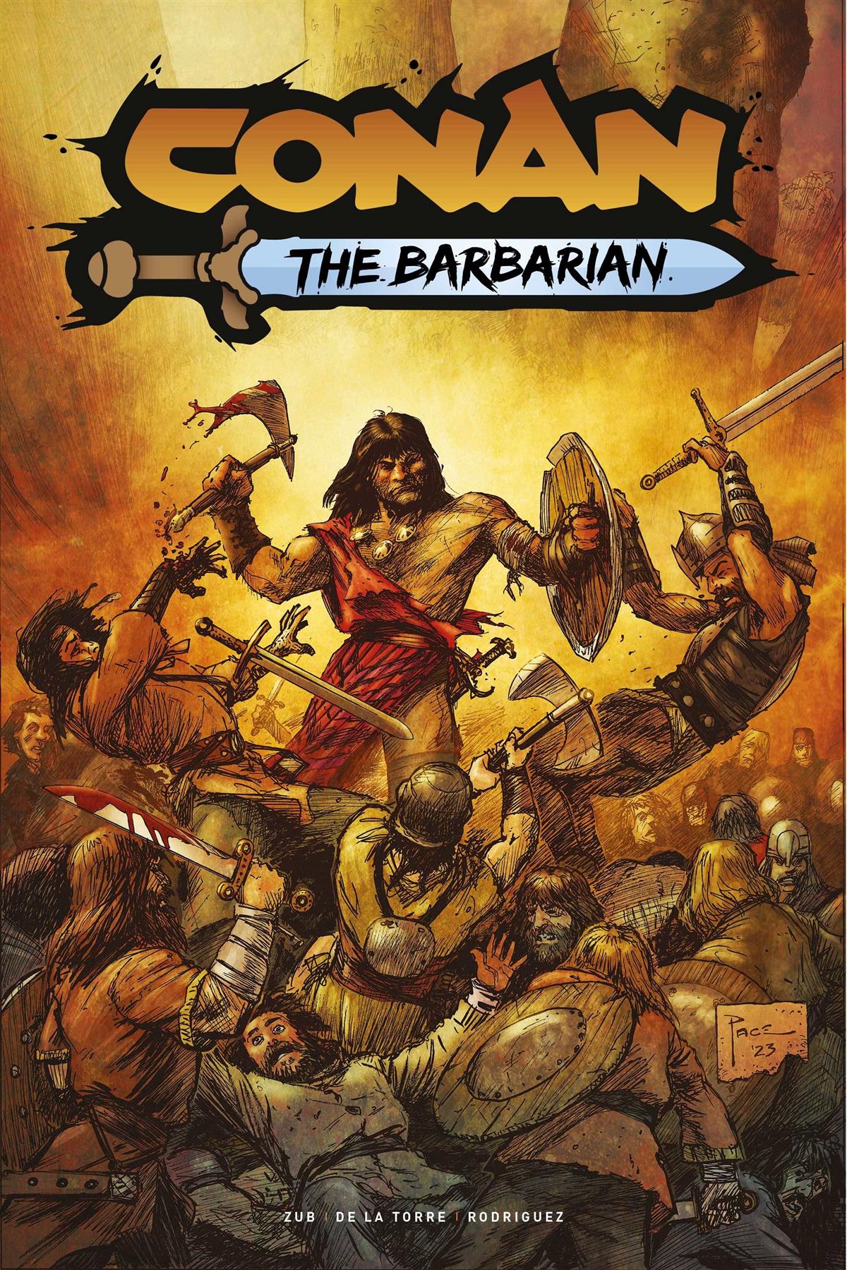 Conan Barbarian #11 Cvr B Pace (mr) Titan Comics Comic Book