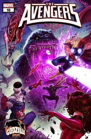 Avengers #18 Ario Anindito Godzilla Var Ario Anindito Godzilla Var Marvel Prh Comic Book 2024
