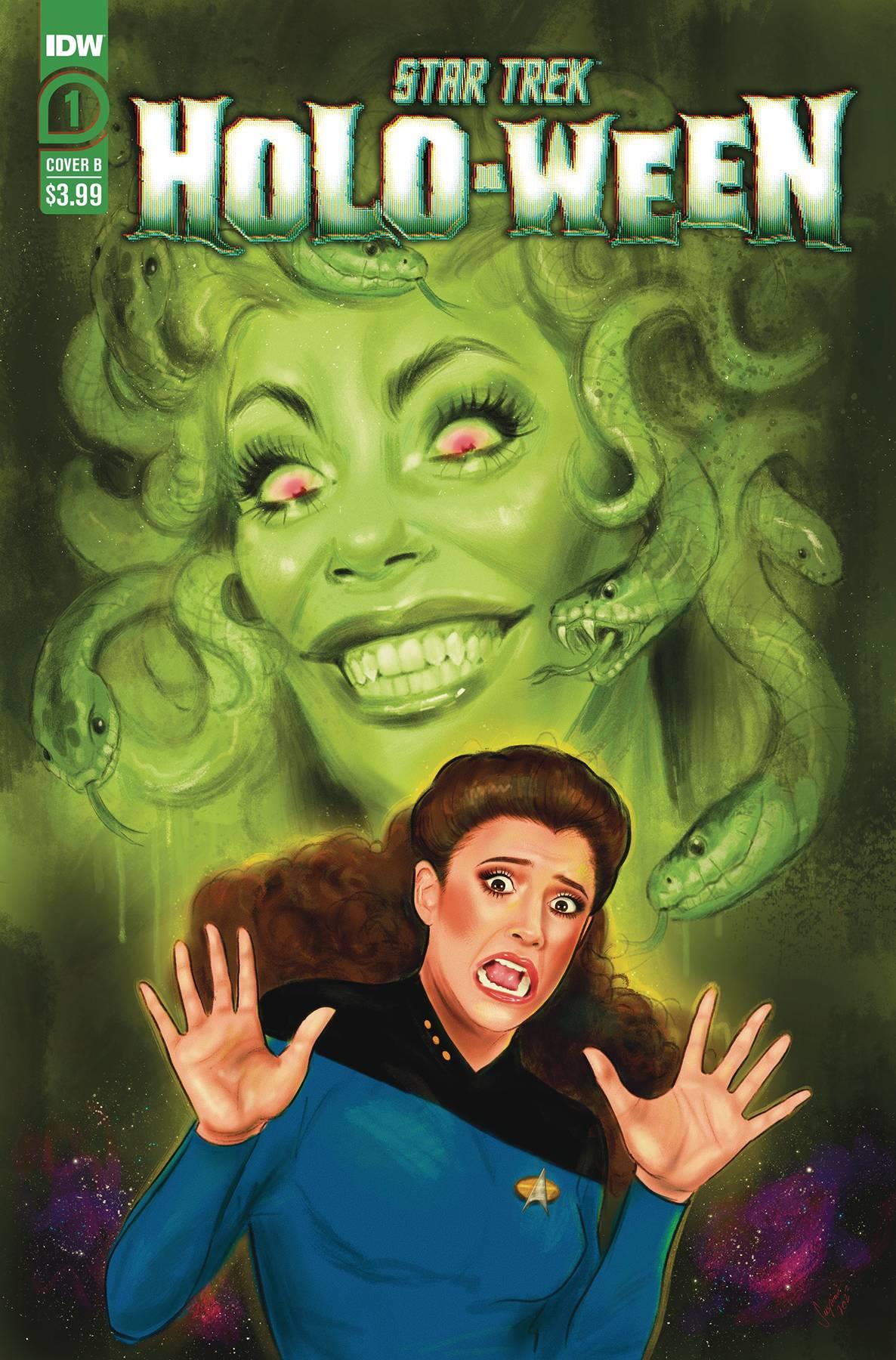 Star Trek Holoween #1 Cvr B Vilchez Idw-prh Comic Book