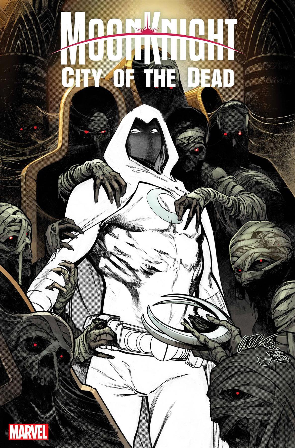 Moon Knight City Of The Dead #1 (Pepe Larraz Foil Var) Marvel Prh Comic Book 2023