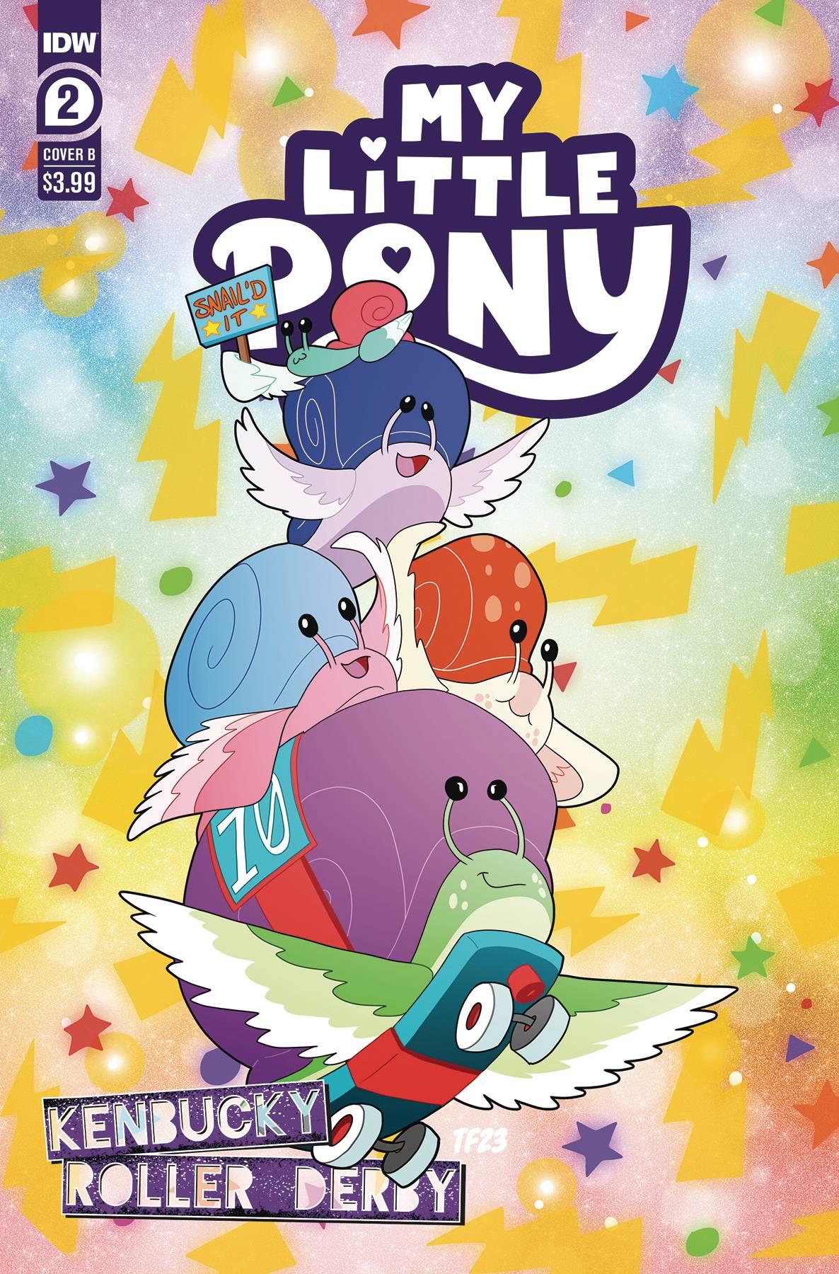 Mlp Kenbucky Roller Derby #2 Cvr B Forstner Idw-prh Comic Book