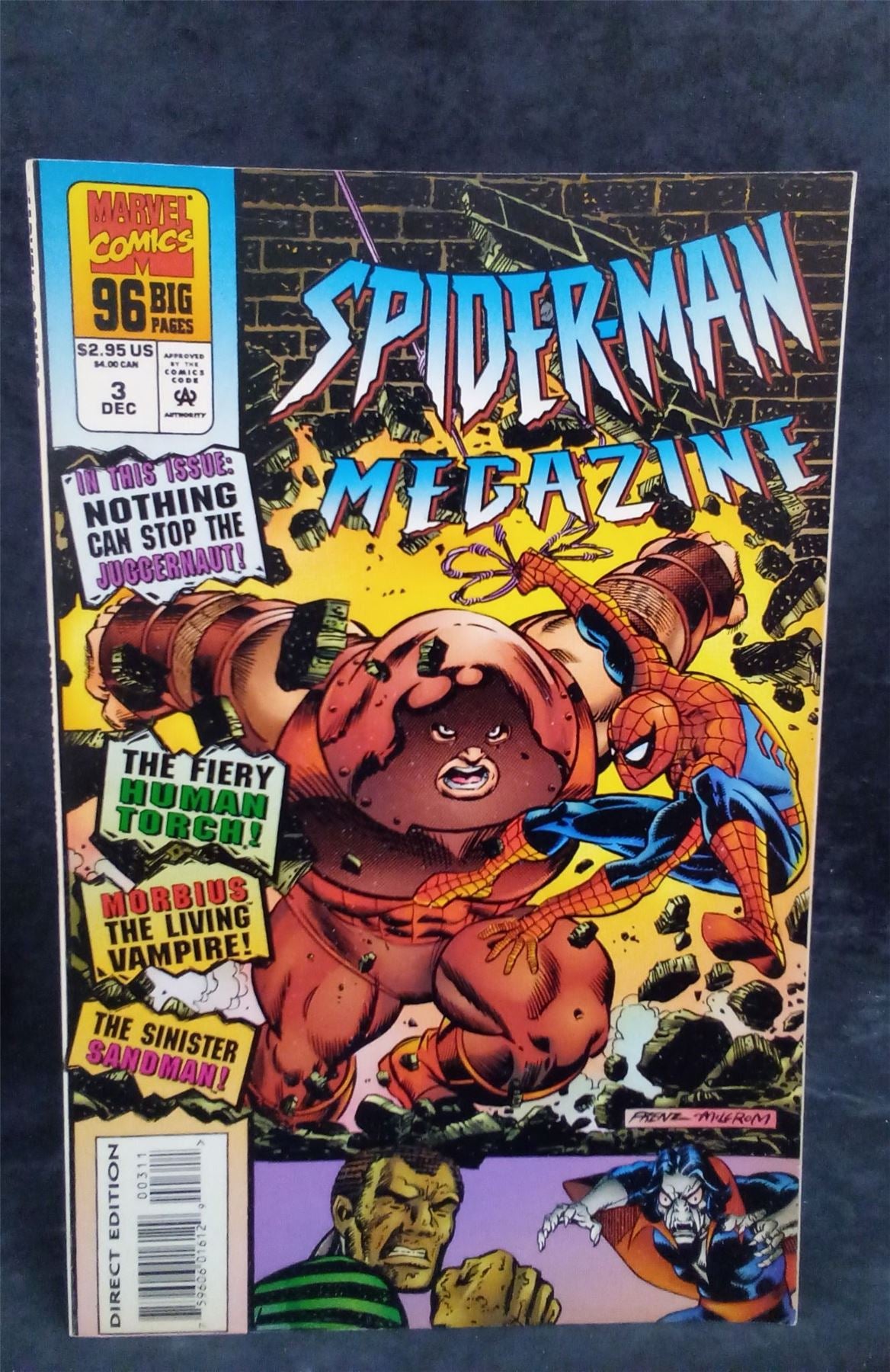 Spider-Man Megazine #3 1994 Marvel Comics Comic Book