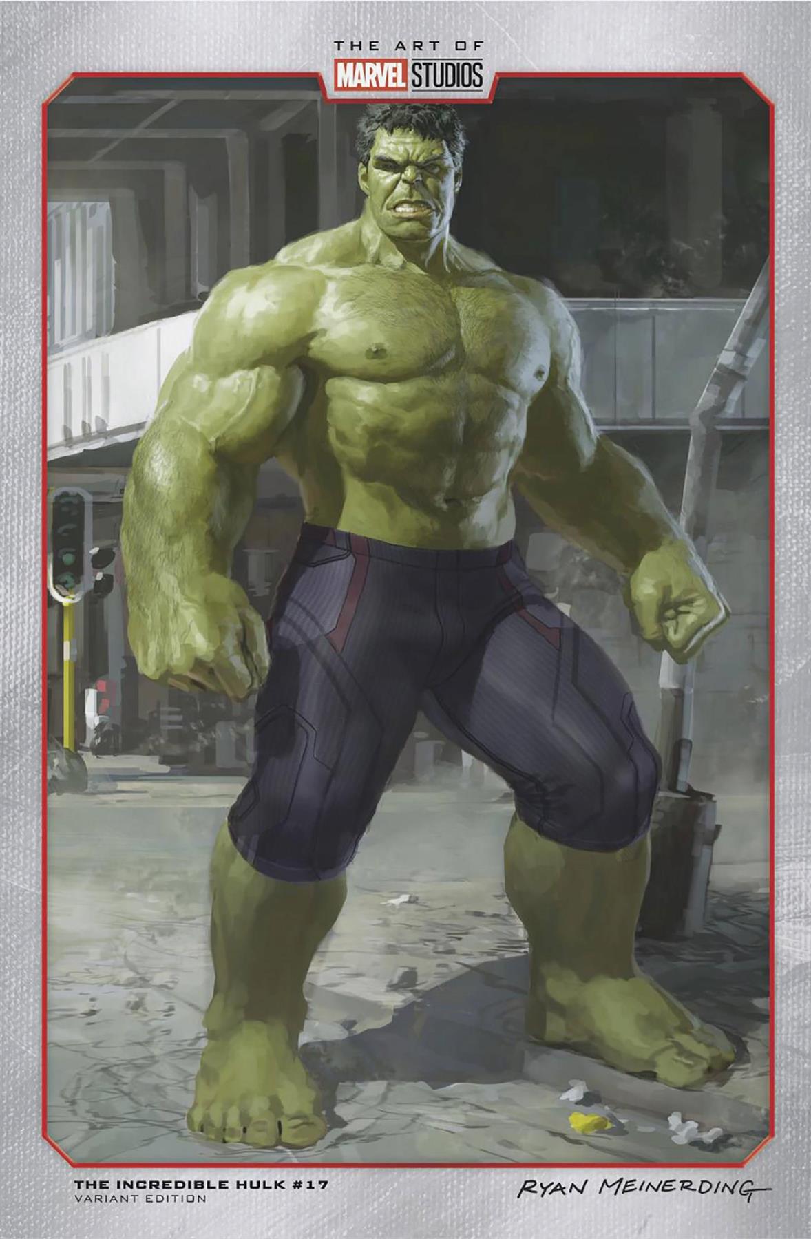 Incredible Hulk #17 Ryan Meinerding Marvel Studios Var Ryan Meinerding Marvel Studios Var Marvel Prh Comic Book 2024