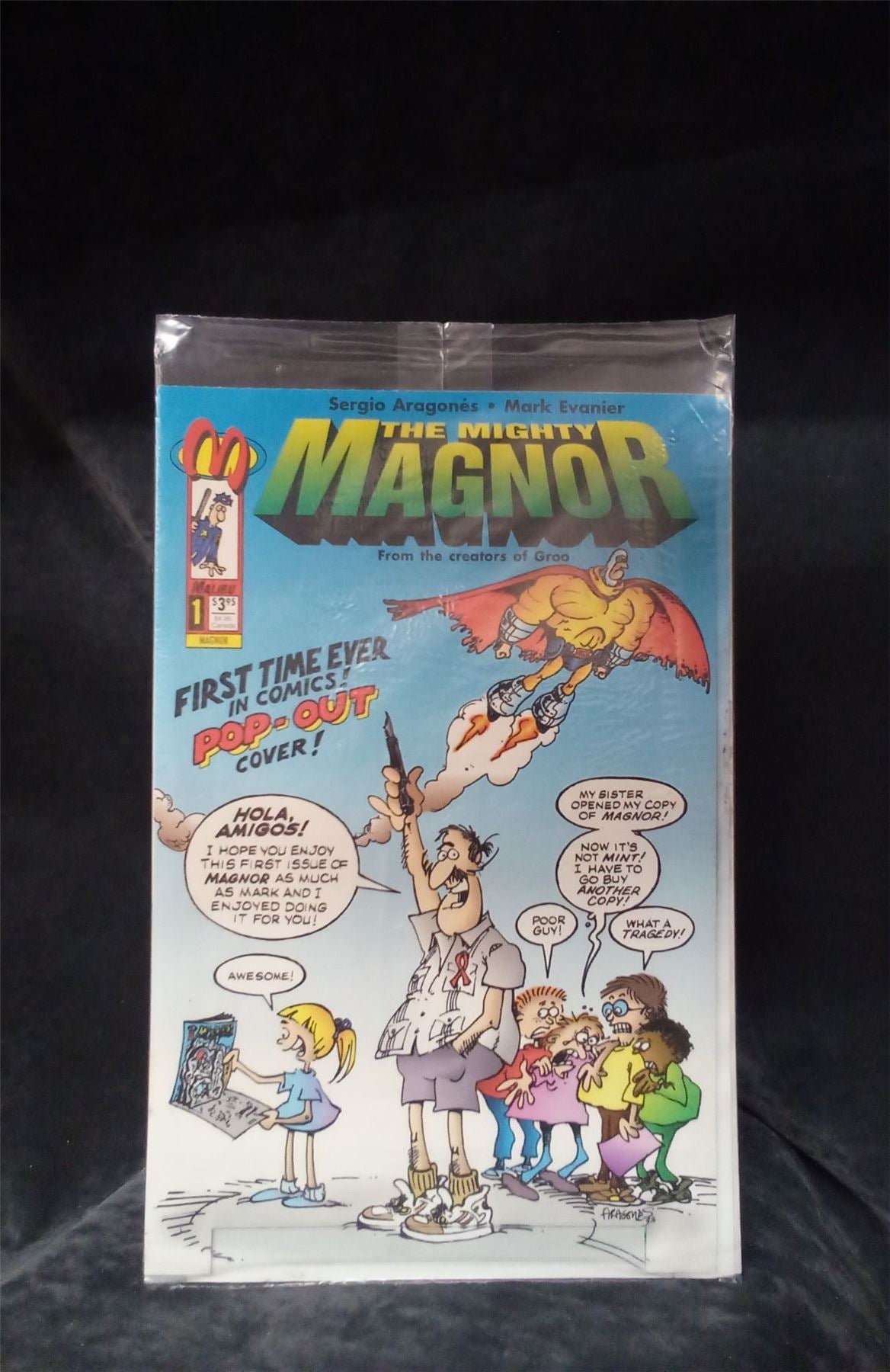 The Mighty Magnor #1 1993 malibu Comic Book