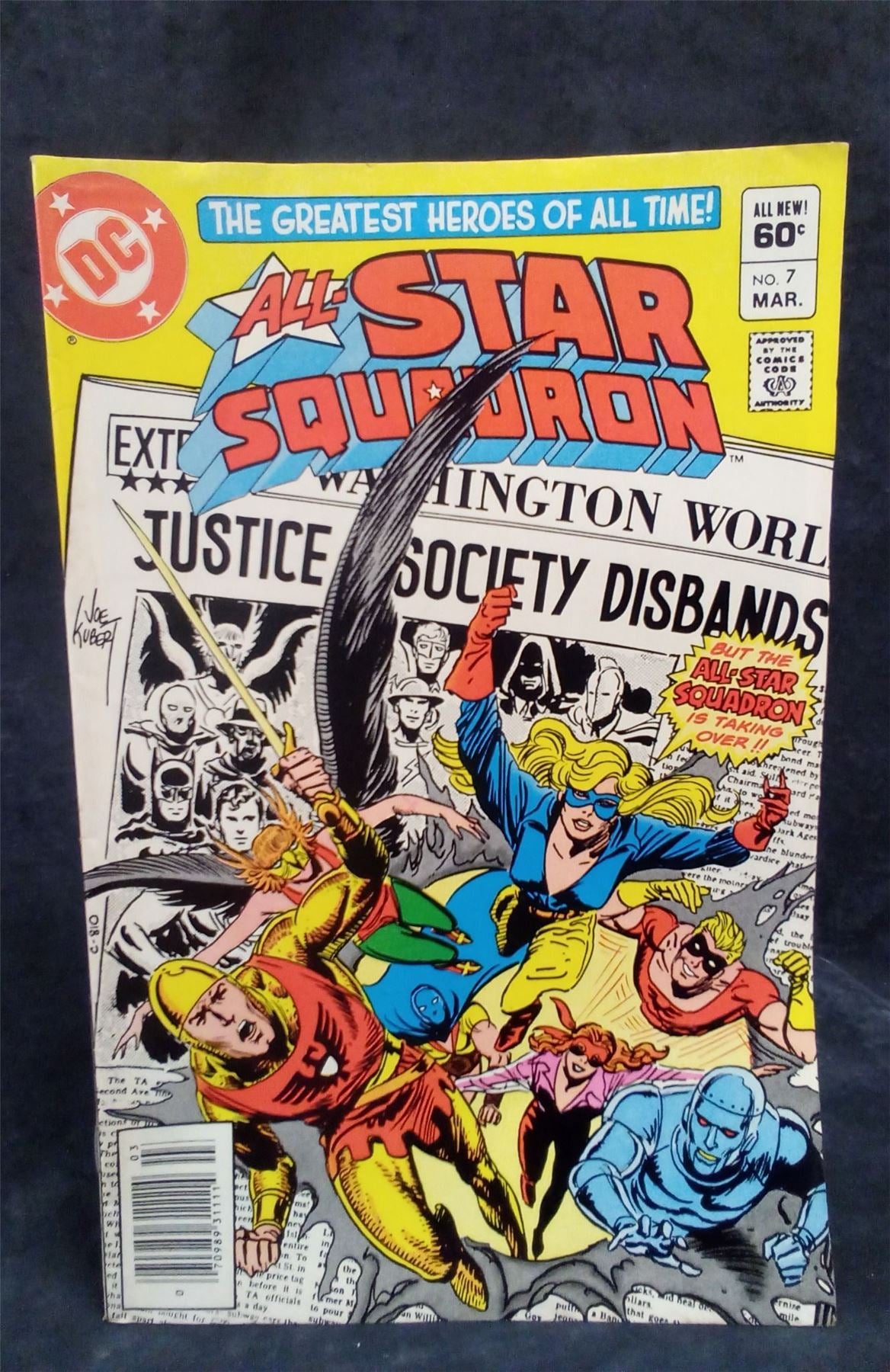 All-Star Squadron #7 1982 DC Comics Comic Book