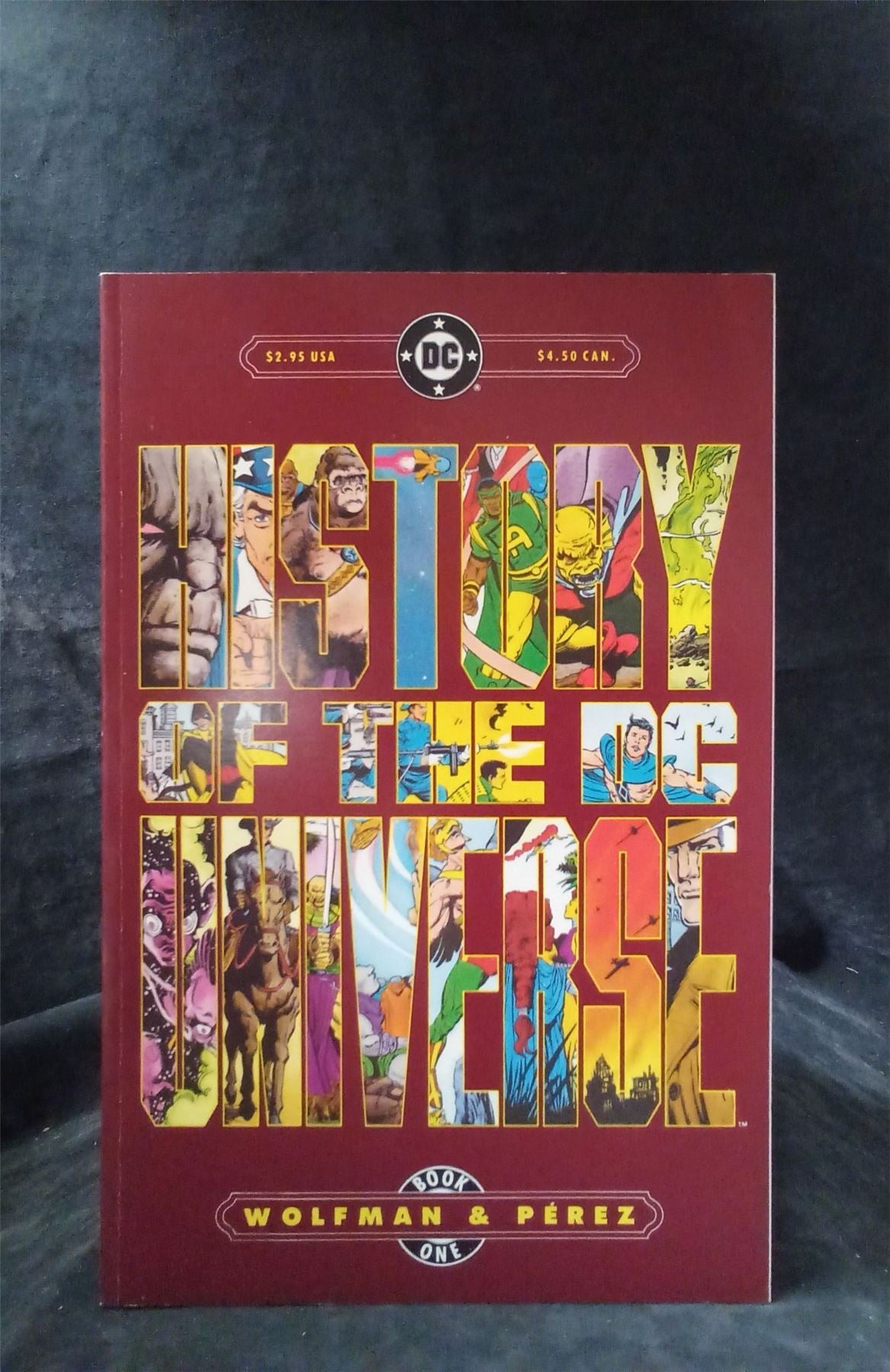 History of the DC Universe #1 1986 DC Comics Comic Book